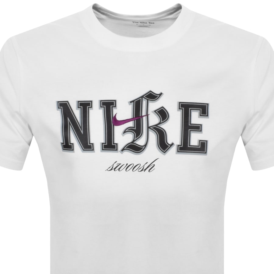 Nike Logo T Shirt White Mainline Menswear